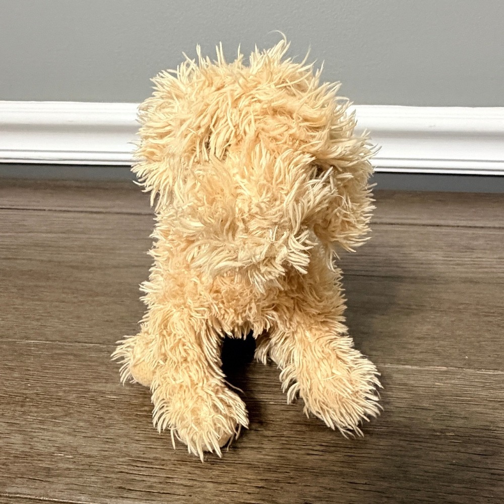 Douglas Cuddle Toys Goldendoodle Labradoodle Tan Puppy Dog Plush Shaggy